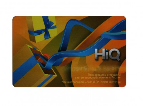 Карточка Em-Marin логотип HiQ